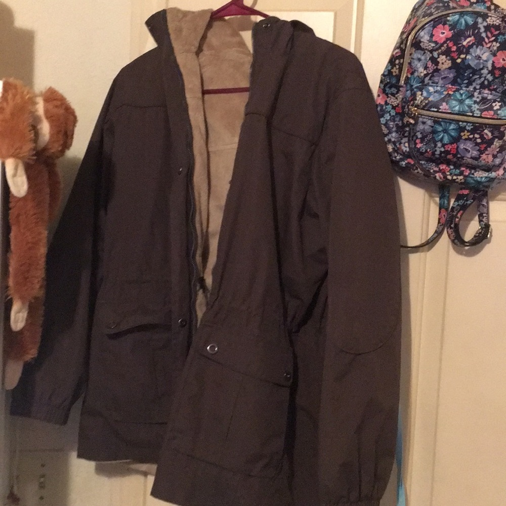 Brown coat